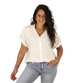 Off-white blouse van Iz Naiz