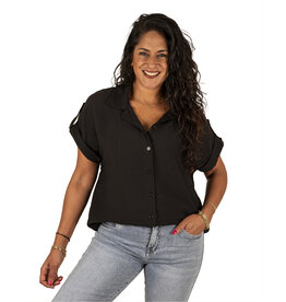 Zwarte blouse van Iz Naiz