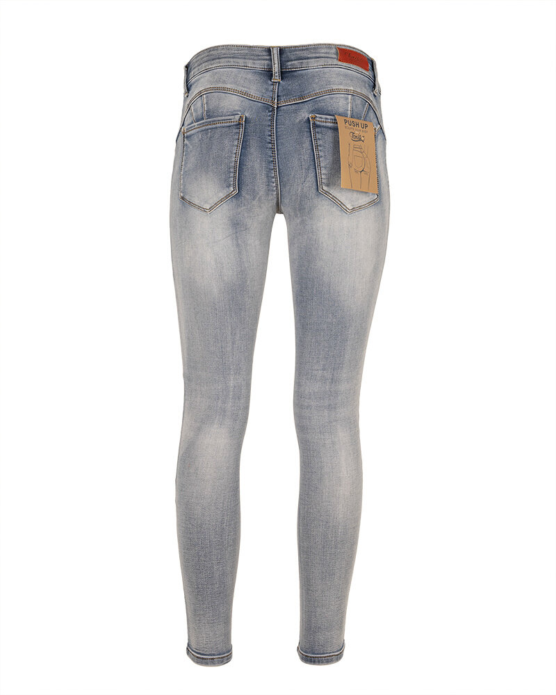 Light blue push-up skinny jeans  van Toxik