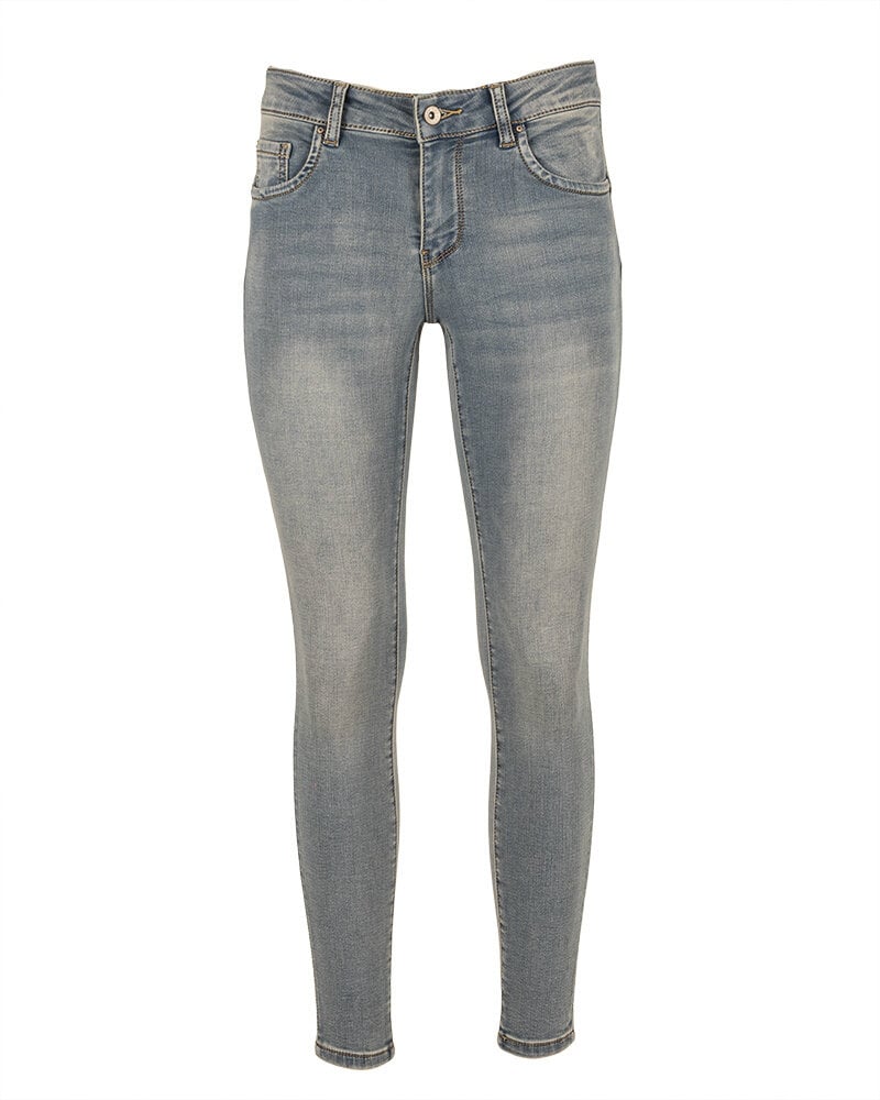 Mid blue push-up skinny jeans  van Toxik