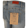 Mid blue push-up skinny jeans  van Toxik