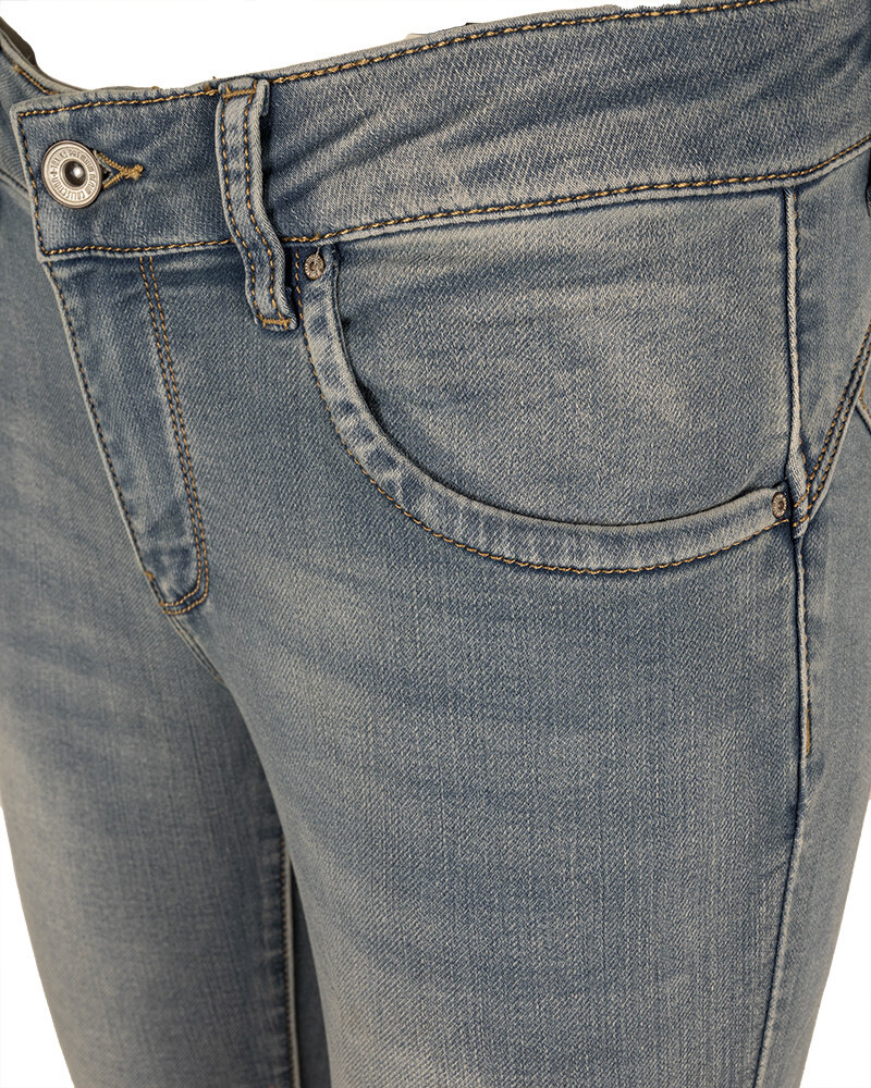 Mid blue push-up skinny jeans  van Toxik