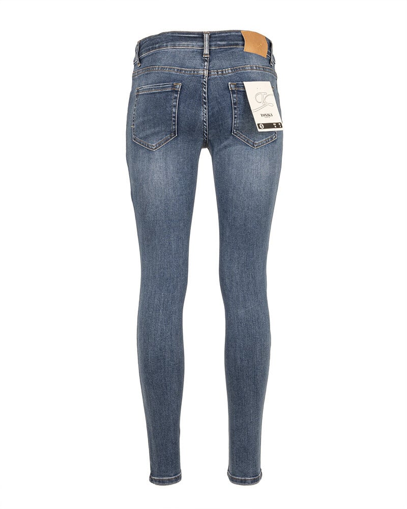 Mid blue skinny jeans  van Toxik