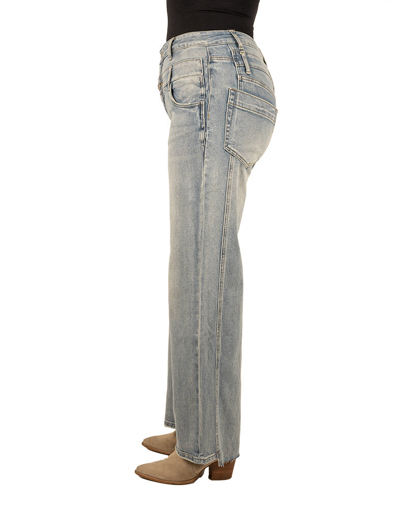Light blue double effect jeans van Toxik