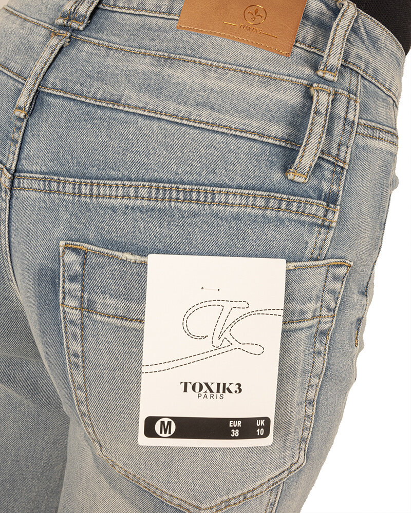 Light blue double effect jeans van Toxik