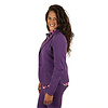 Paarse travelstof blazer van Mi Piace