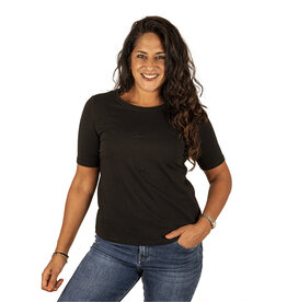 Gemma Ricceri Zwart basis shirt