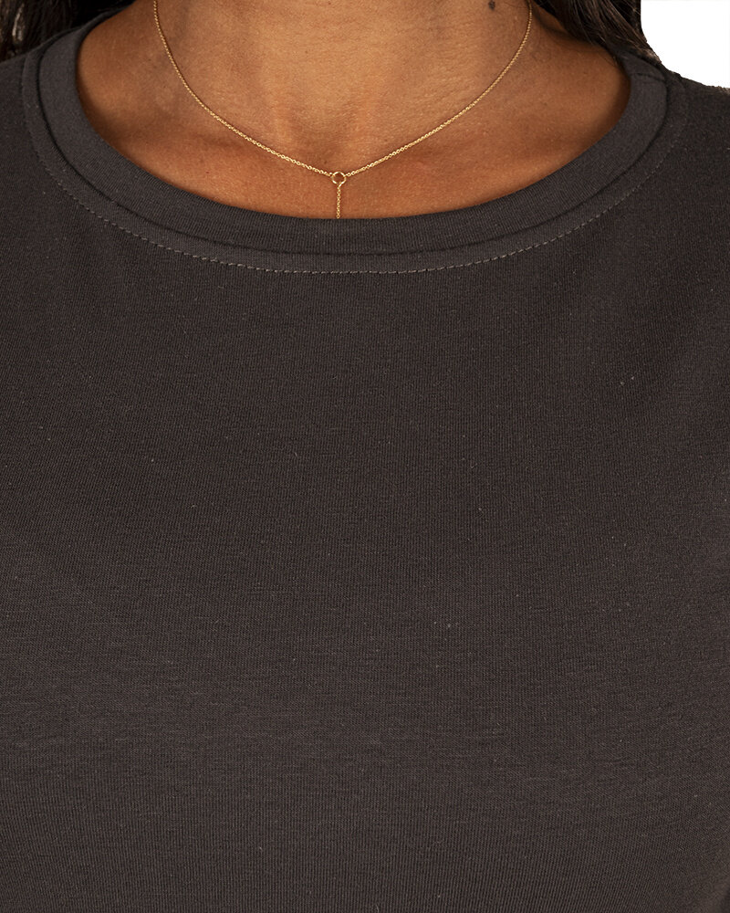 Donkergrijs basis shirt  van Gemma Ricceri