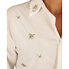 Witte blouse strass van Jasmine