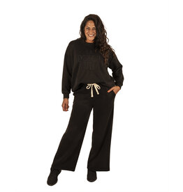 Zwarte jogpantalon  van Mooij