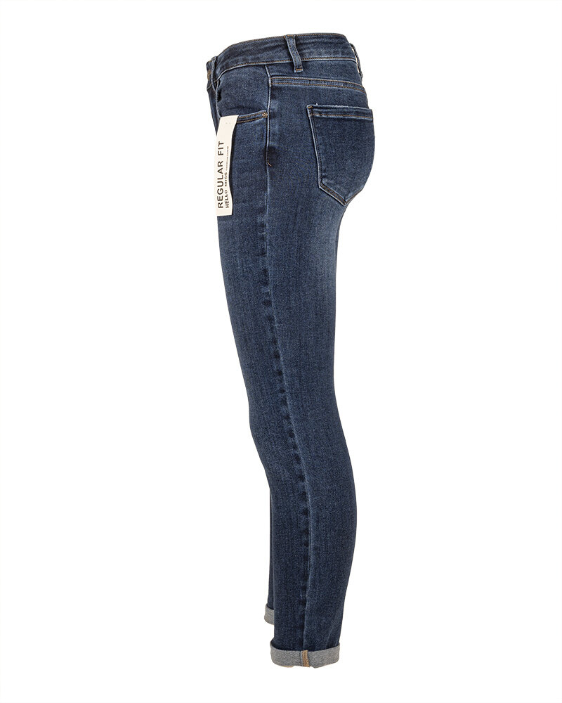 Blue reular fit jeans van Hello Miss