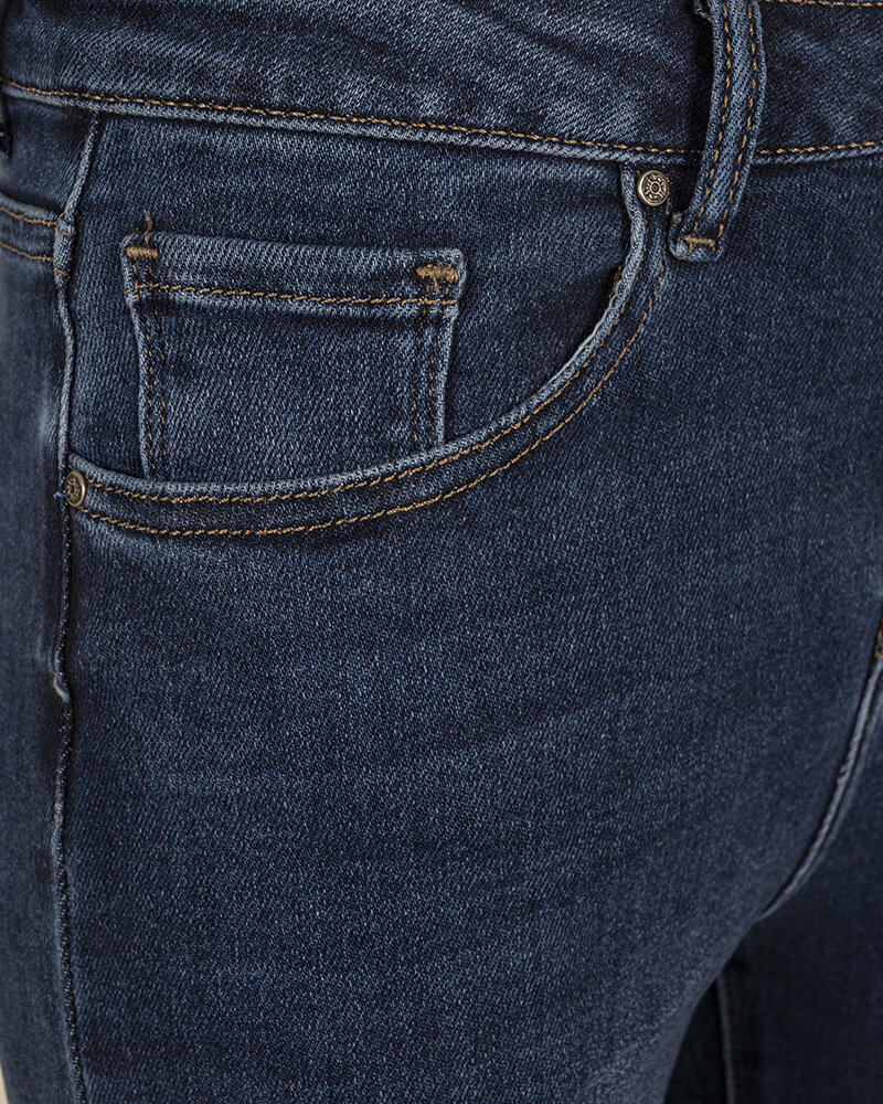 Blue reular fit jeans van Hello Miss