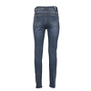 Dark blue high waist slim jeans van Norfy