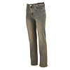 Yellow blue high rise straight jeans van Norfy