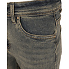 Yellow blue high rise straight jeans van Norfy