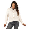 Witte blouse gekleurde knopen van Jasmine