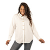 Witte blouse gekleurde knopen van Jasmine