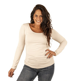 Gemma Ricceri Beige shirt dubbel van Gemma Ricceri