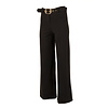 Zwarte pantalon met wijde pijp van Frankel H