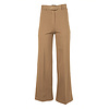 Beige/bruin pantalon met wijde pijp van Gasolina