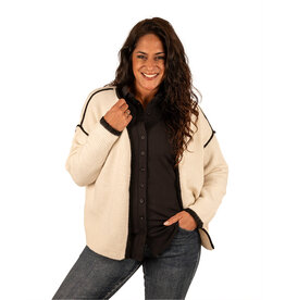 Beige vest van Ciao Milano