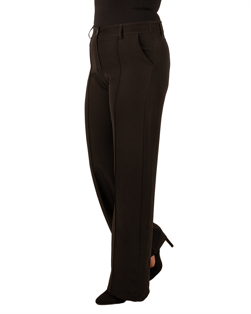 Zwarte pantalon met rechte pijp van Sophie&Me