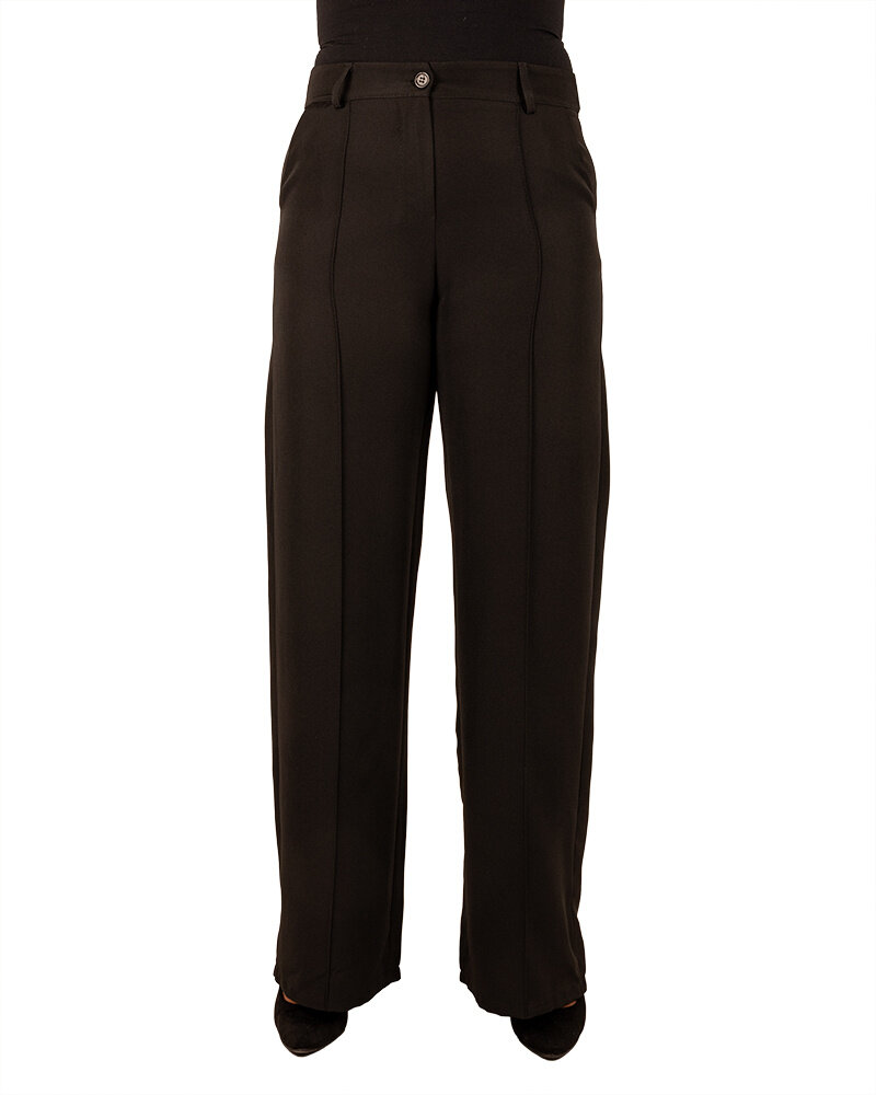 Zwarte pantalon met rechte pijp van Sophie&Me