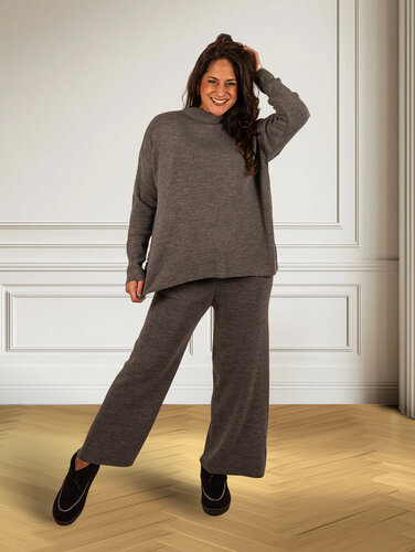 New Collection Grijs comfy pak