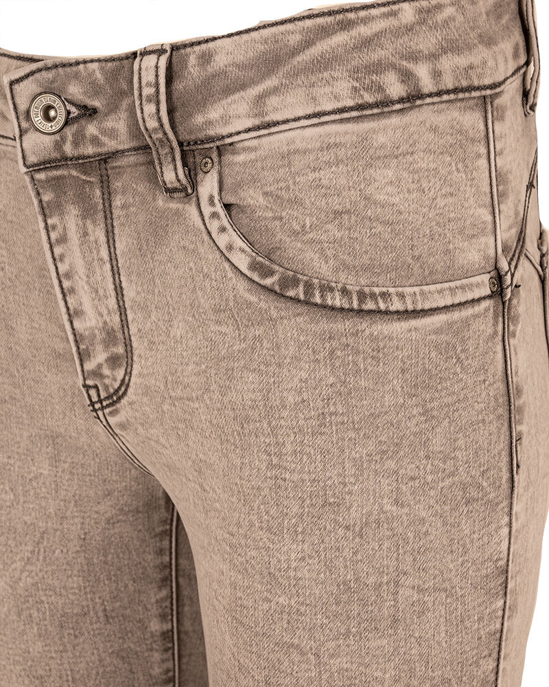 Lichtgrijze push-up skinny jeans  van Toxik