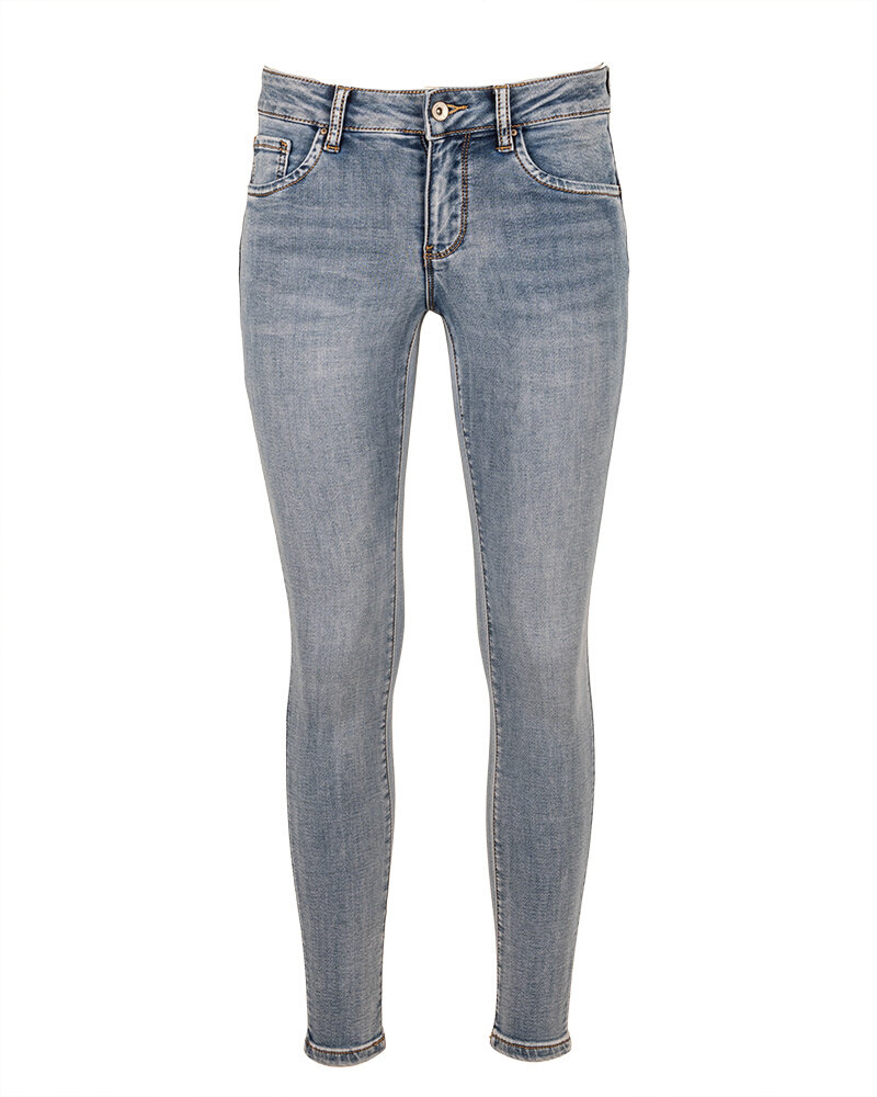 Mid blue push-up skinny jeans  van Toxik