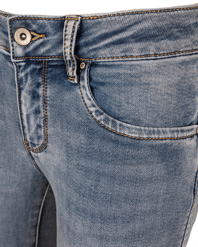 Mid blue push-up skinny jeans  van Toxik