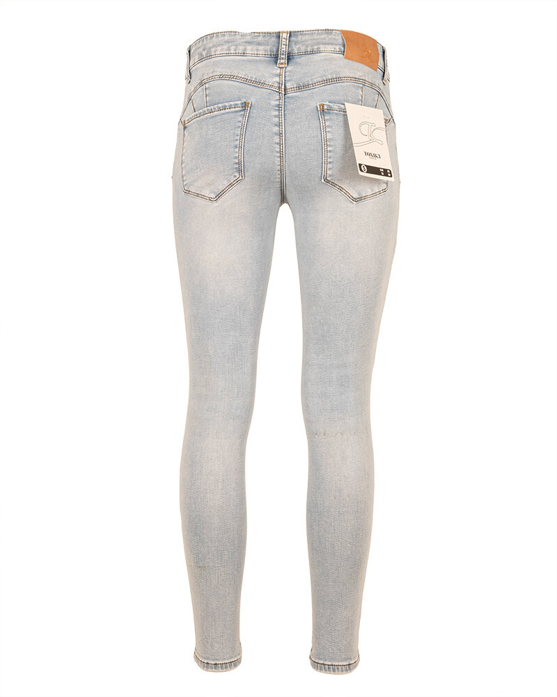 Light blue push-up skinny jeans  van Toxik