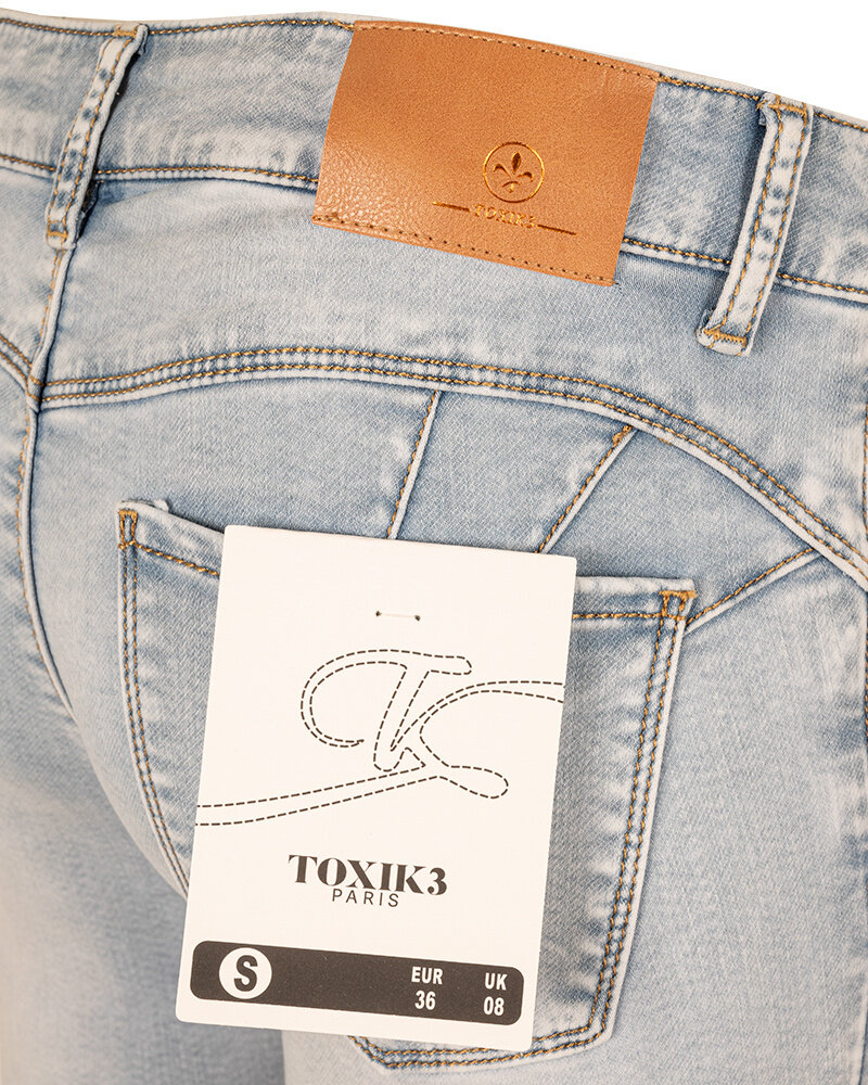 Light blue push-up skinny jeans  van Toxik