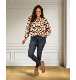 Toxik Mid blue skinny jeans  van Toxik