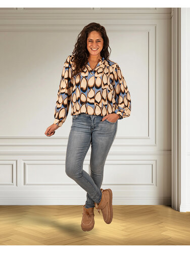 Toxik Light blue skinny jeans  van Toxik