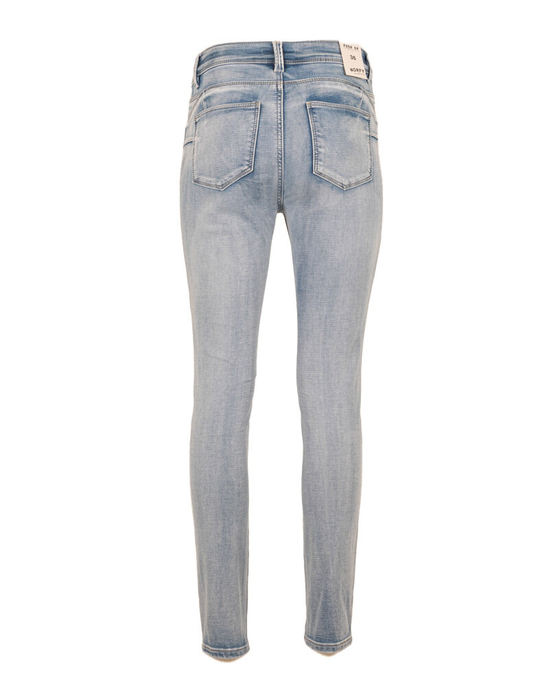 Light blue high waist push-up jeans van Norfy