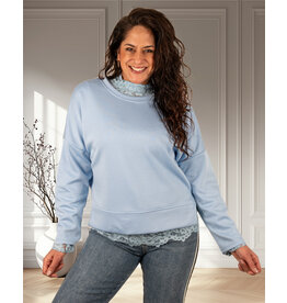 Lichtblauwe sweater