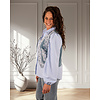 Jeans gilet met borduur van Lamiar