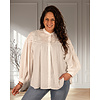 Witte blouse met kant van Wiya