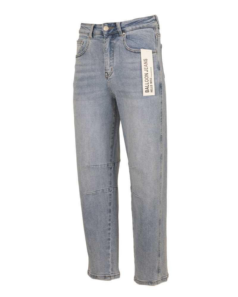 Light blue balloon jeans van Hello Miss