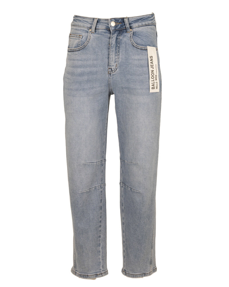 Light blue balloon jeans van Hello Miss