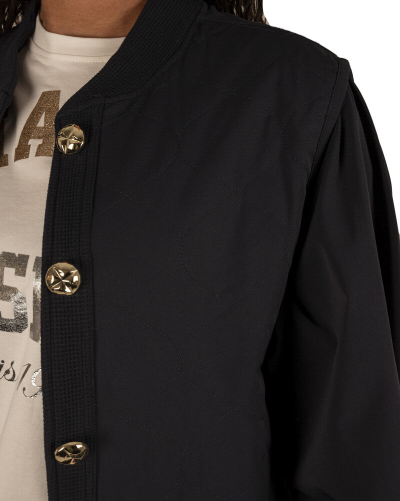 Donkerblauw bomberjack van Mi Piace