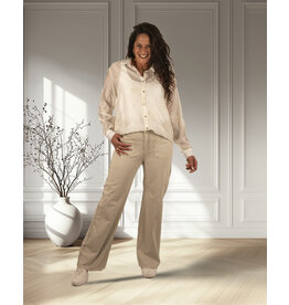Gemma Ricceri Beige jeans wide leg