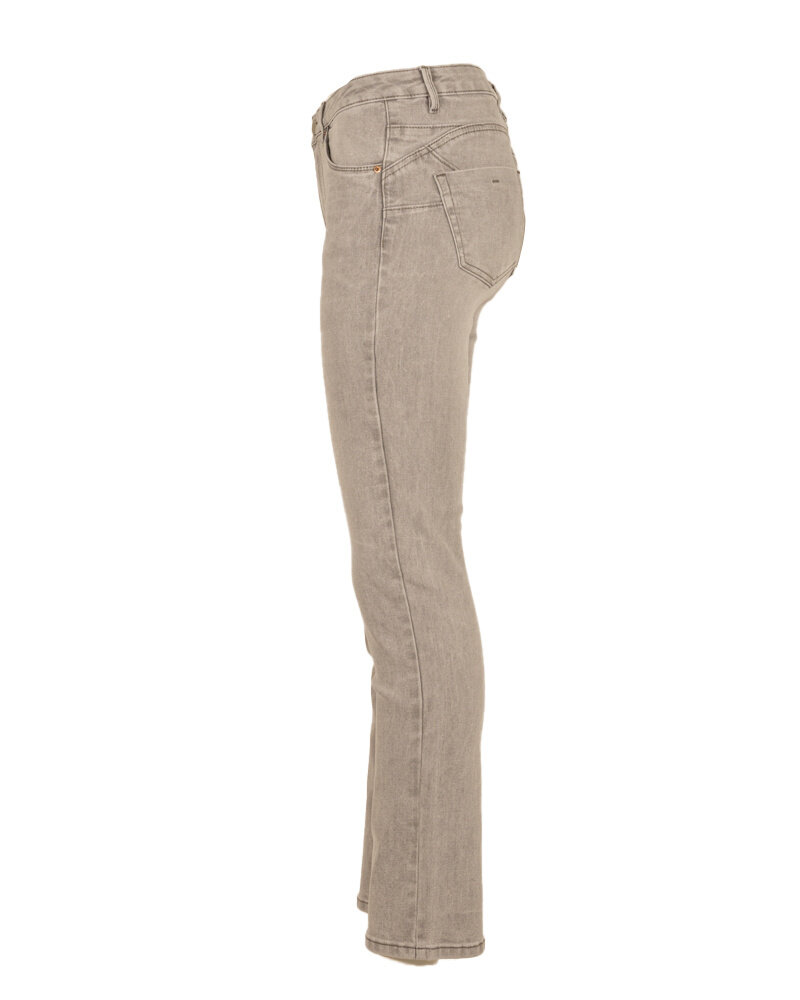Lichtgrijze push-up jeans  van Toxik