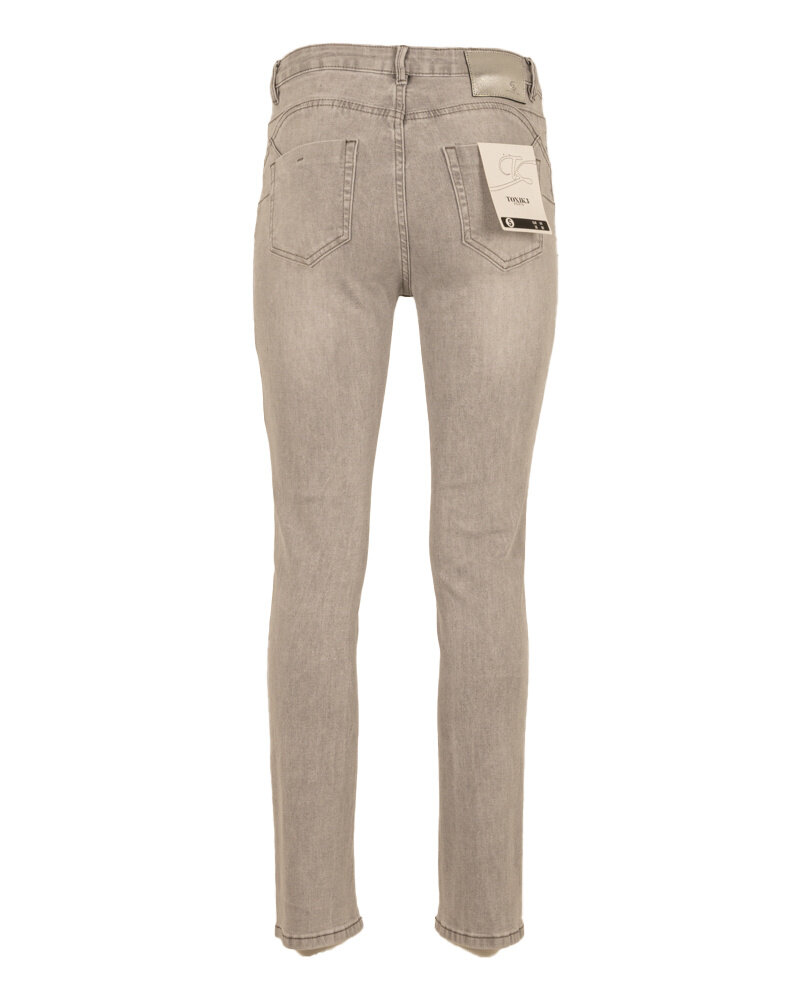 Lichtgrijze push-up jeans  van Toxik