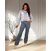 Light blue flared jeans van Folyrose