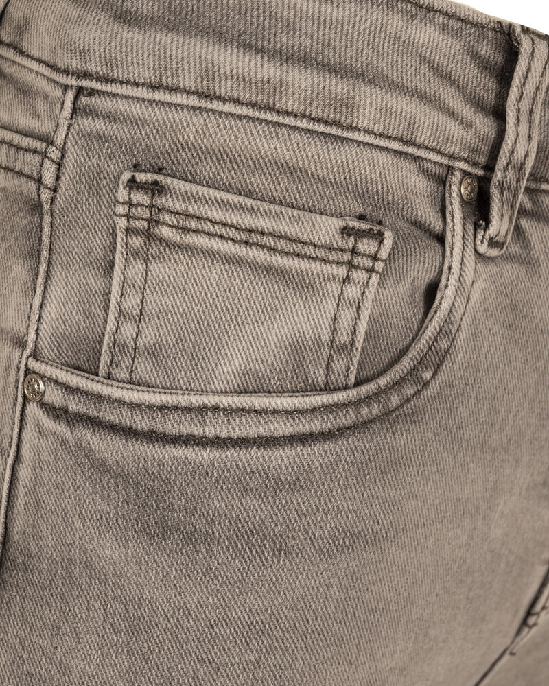 Light grey high waist mom jeans van Hello Miss