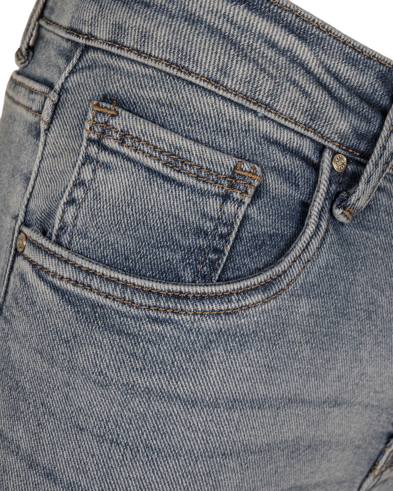 Blue high waist mom jeans van Hello Miss