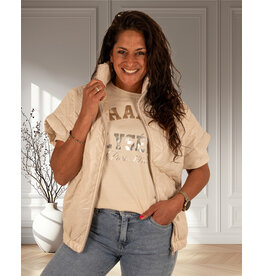 Ecru bodywarmer