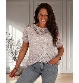 Gemma Ricceri Zilver ajour shirt van Gemma Ricceri